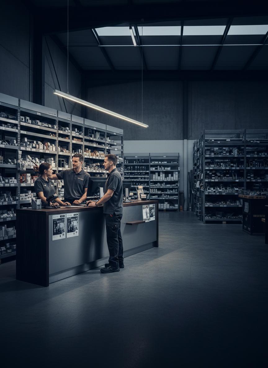 MIW trade counter service for electrical contractors
